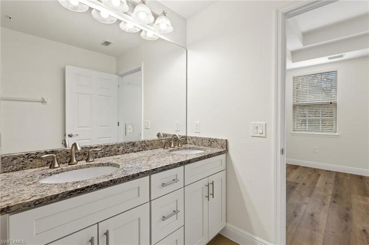 Master Bathroom Double Sinks