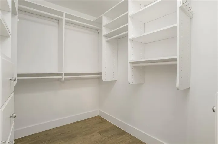 Master closet