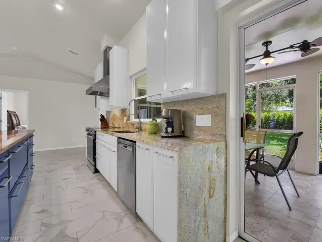 Waterfall Sides On Kitchen Counter