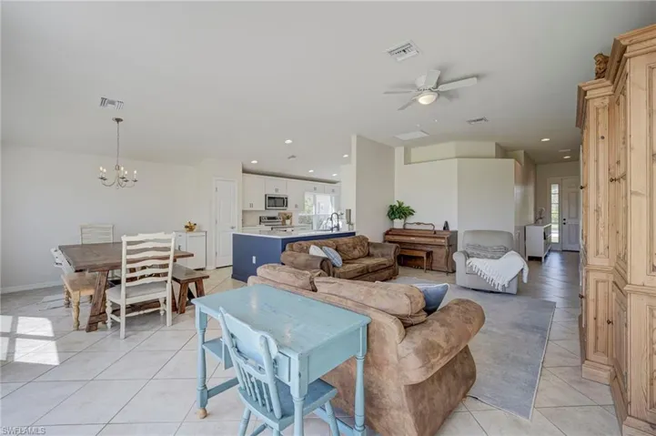 Living, Dining, & Kitchen