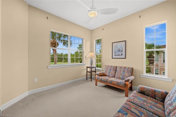 Office with Corner Windows to Caprture Views