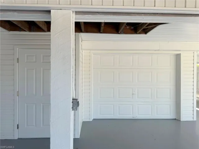 Entrance to Ground Level and Garage