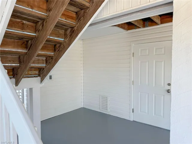 Entrance to the Finished Ground Level