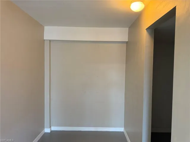 Finished Ground Level Closet