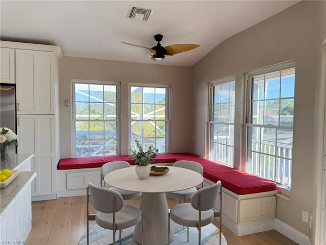 Virtually Staged Dining Area