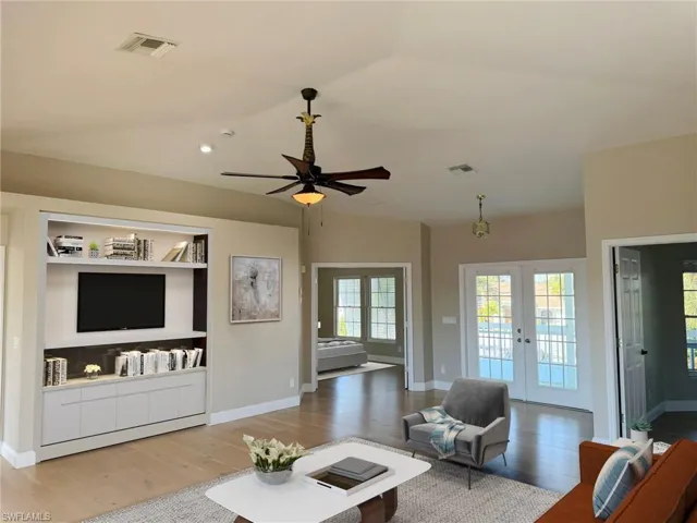 Virtually Staged Living Room