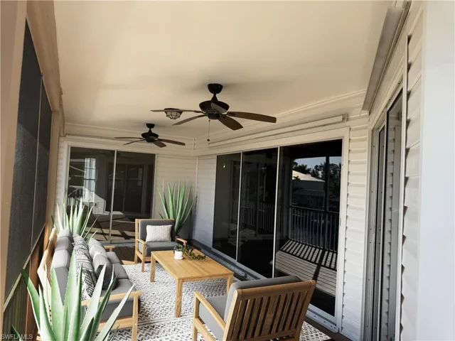 Virtually Staged Balcony