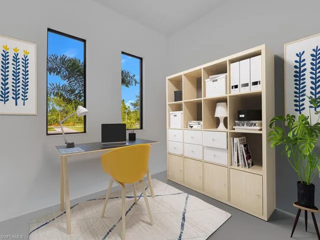 View of office space. Furnitures are not included.