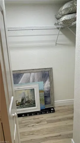Room details with hardwood / wood-style floors