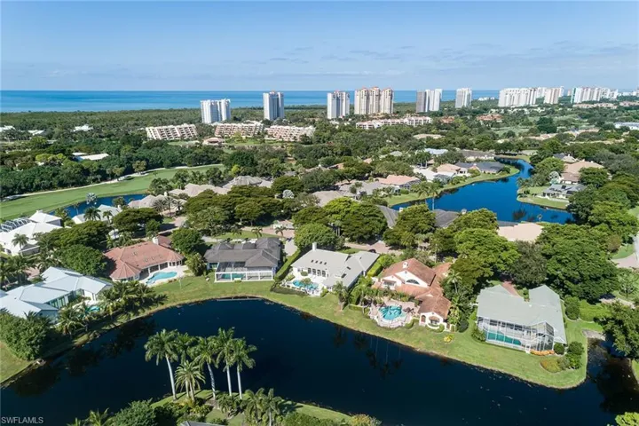 View of urban area with a nearby body of water and nearby suburban area