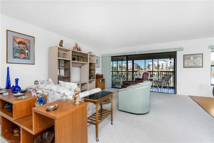 View of living area