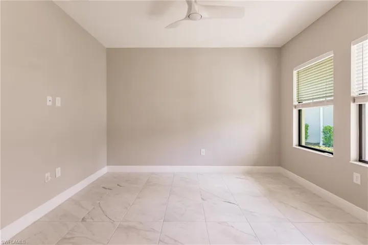 Large enough for a 4th bedroom, library or office.