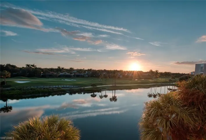 Water view with a golf club