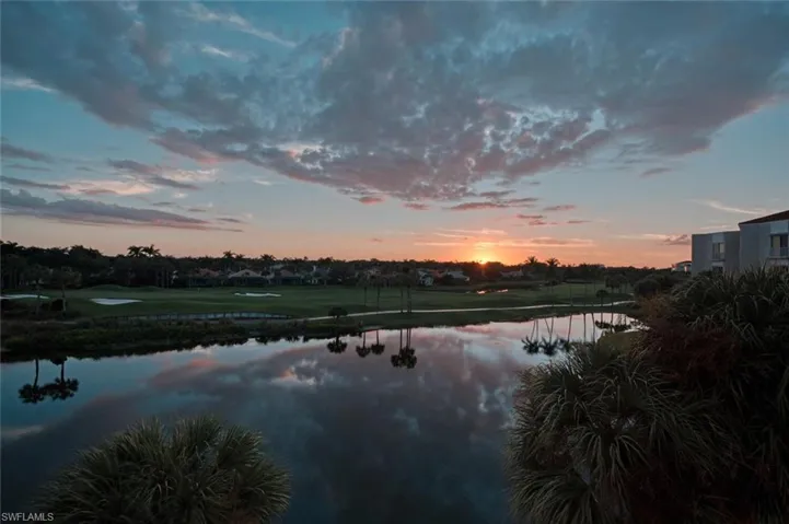 Water view with a golf club