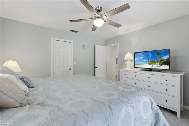 Bedroom featuring a large closet.