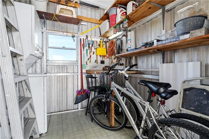 View of storage room