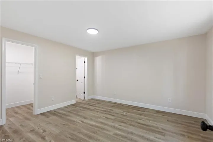 Master bedroom entrance