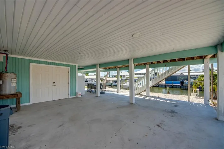 Large storage for boating and fishing equipment