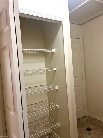 View of closet