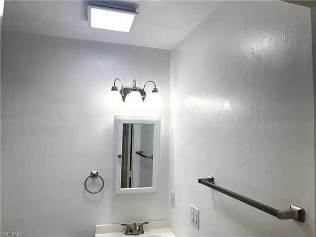 Bathroom featuring a sink