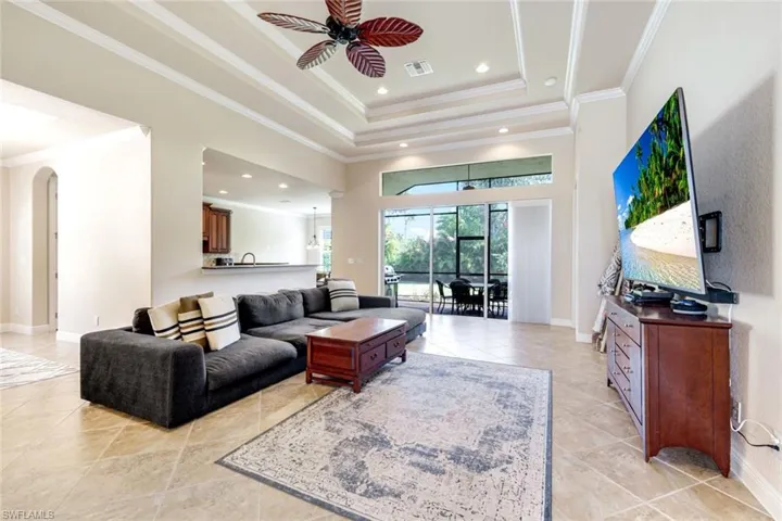 Plenty of natural light and volume ceilings!