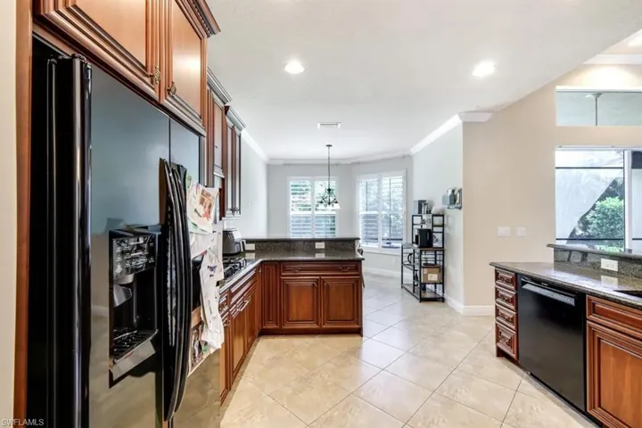 The kitchen is bright and open, with plenty of natural light.
