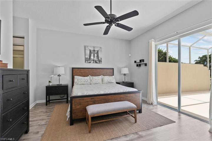 Primary Bedroom with Sliding Doors to Lanai