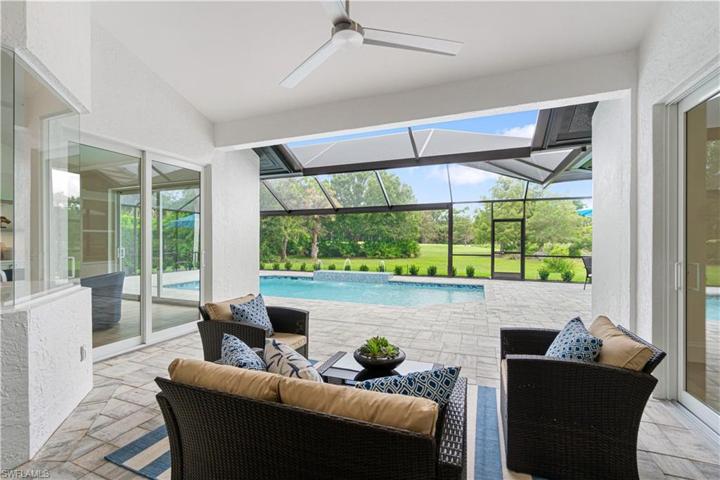 Outdoor living on your covered lanai