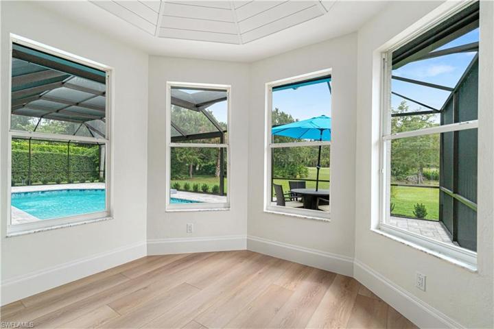 Great place to sit with a book or set up a desk area to always enjoy the view.