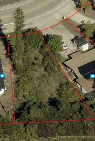 Aerial Parcel Map. Illustrating the property boundaries and surrounding land features
