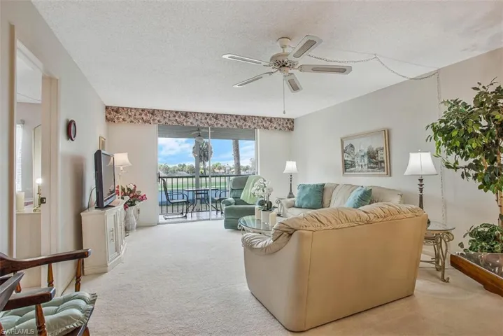 Living area featuring a gorgeous view