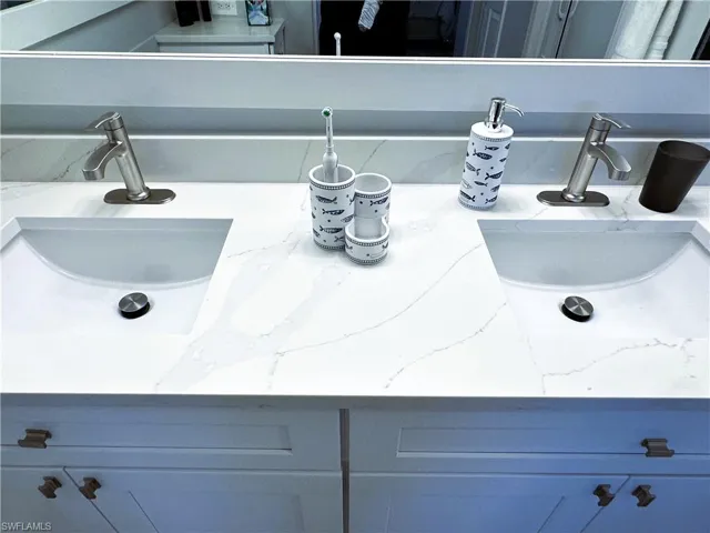 New two sink vanity