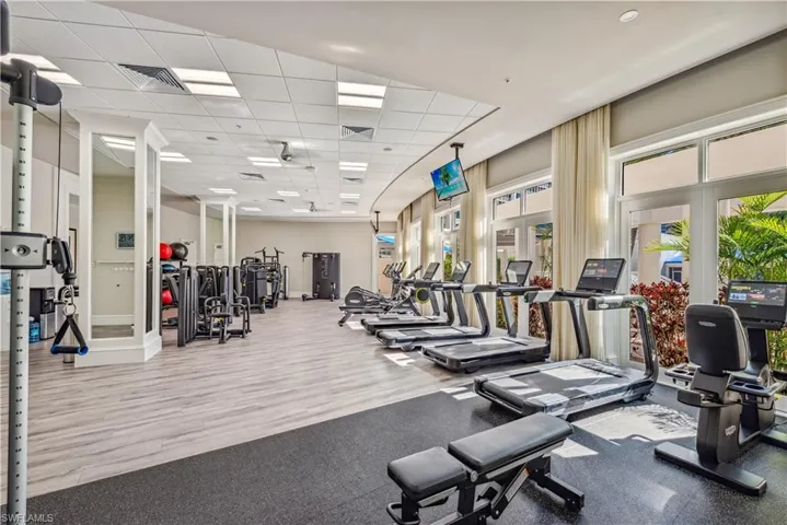 Esperia-Seaglass Commons Area -Fitness Center