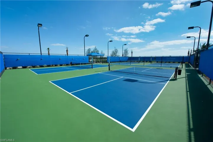 Pickleball courts