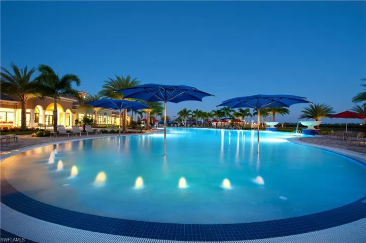 Resort style pool