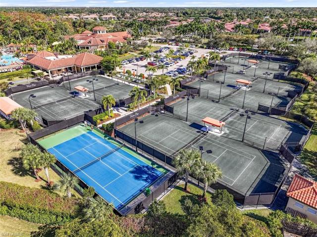 Overview of Tennis Area