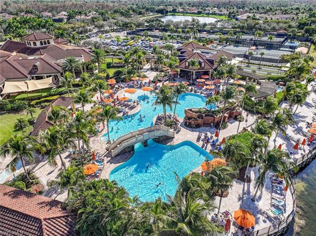 Overview of Resort Pool and Open Air Restaurant and Bar