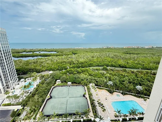 Tennis Courts and access to Pelican Bay Tram