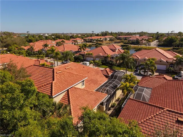 Aerial of home looking south