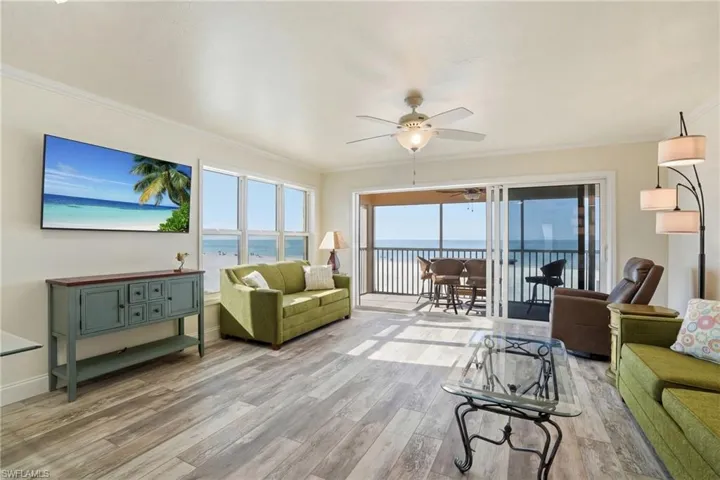 Living area with a water view -Virtually Edited Image