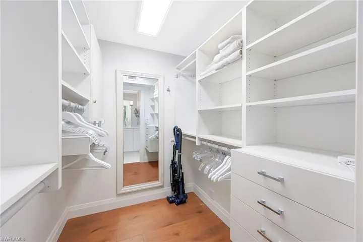 Walk-in Master Closet