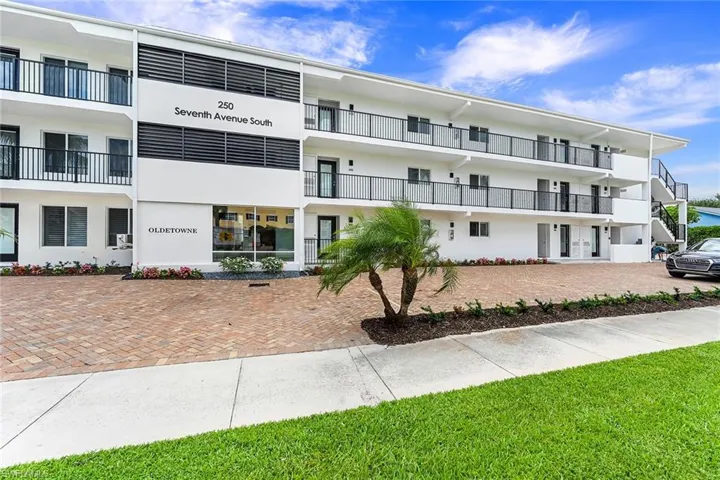 Front of building - 2 blocks from beach