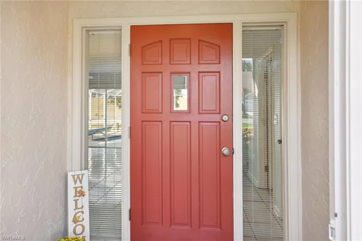 Front Screened Covered Entry
