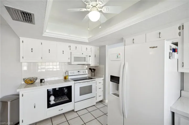 Kitchen with NEW Whirlpool Refrigerator
