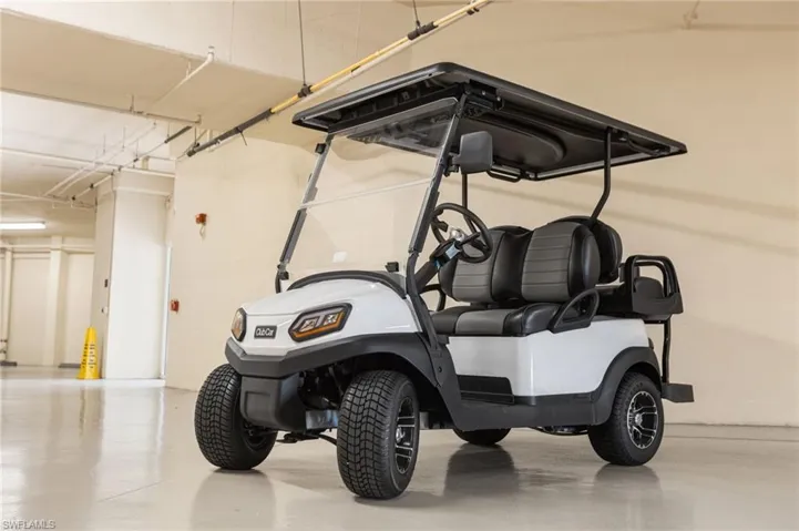 Golf Cart can be purchased separately.
