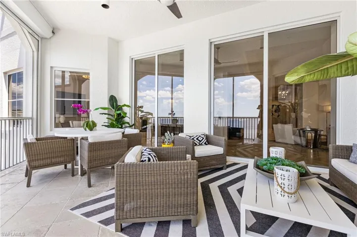 Lanai overlooking the river!