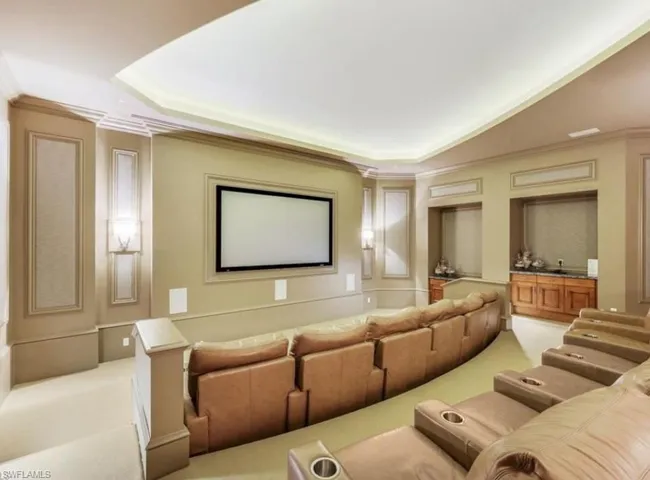Esperia/Seaglass theater room.