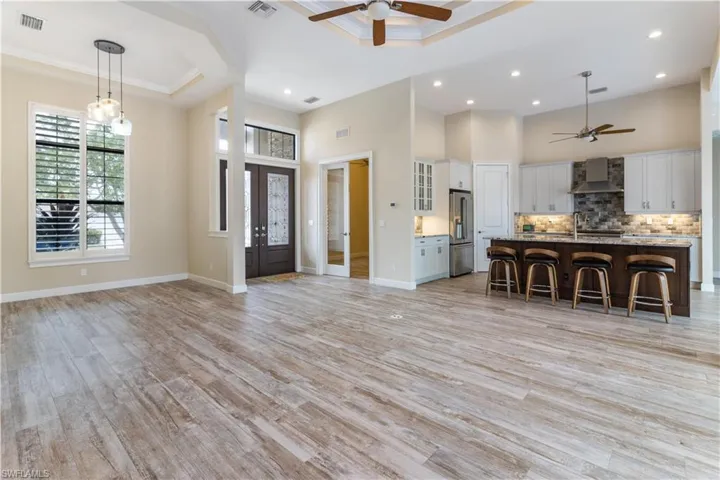 Living room - unfurnished