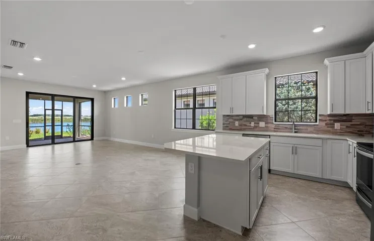 Completed home - Open concept