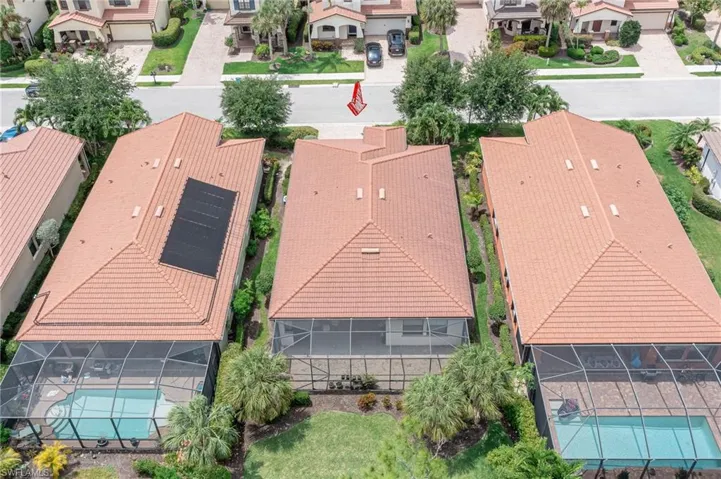 Aerial View of Rear of Home